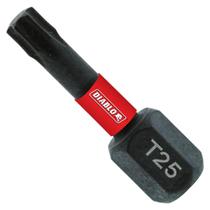 Diablo Torx Drive Bits T25, 2,5 cm, pacote com 5 Diablo Torx Drive Bits T25, 2,5 cm, pacote com 5