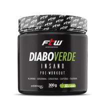 Diabo Verde Insano 300G Pré Treino Maçã Verde Fitoway