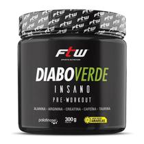 Diabo Verde Insano Pre - Workout - 300g Frutas Amarelas - FTW - Fitoway