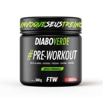 Diabo Verde Pre-Workout (300g) - Sabor: Frutas Vermelhas