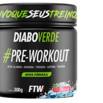 Diabo Verde Pre-Workout Cereja Ice 300g - FTW