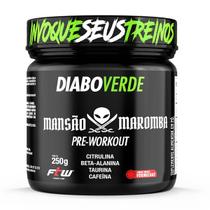 Diabo verde pre-workout mansao maromba 250 g - ftw (frutas vermelhas)