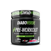 Diabo Verde Pre - Workout Nova Fórmula- 300G Cereja Ice Ftw