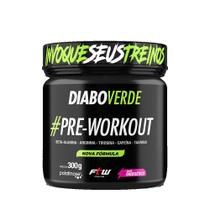 Diabo Verde Pre-Workout Pré Treino 300g - FTW Fitoway