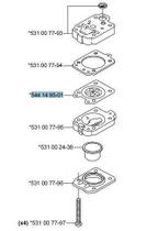 Diafragma do carburador da roçadeira husqvarna 143r cód 544149501