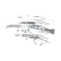 Diagrama De Desmontagem De Arma, Pôster De Lona, decoração Moderna Para Casa, Sala De Estar,