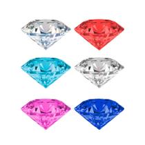 Diamante Brilhante Gigante Cristal Sintético 8 Cm Oferta Unhas Manicure