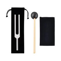 Diapasão De 528 Hz Com Martelo De Silicone E Pano De Limpeza, Instrumento Musical De Cura Para Diapasão De 528 Hz Com Martelo De Silicone E Pano De Limpeza, Instrumento Musical De Cura Para