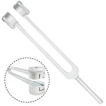 Diapasão Médico Inox Medicina Avaliação Audiológica Audiologica Com Fixador Estágio Profissional 128Hz 256Hz Aluminio
