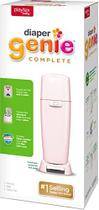 Diaper Genie Pail Completo (Rosa) Sistema de eliminação de fraldas para bebês que controla o odor Inclui Diaper Pail & 1 Saco de Recarga