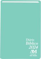 Diário bíblico 2024 - brochura verde
