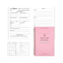 Diário De Autocuidado A5 Com 50 Folhas, Planejador Sem Data Para Afirmações, Reflexão, Otimismo,