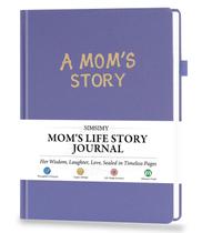 Diário de capa dura SIMSIMY Mom's Life Story 18x24cm Diário de capa dura SIMSIMY Mom's Life Story 18x24cm