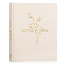 Diário de Fotos de Viagem Lanpn - Caderno para Homens e Mulheres (Bege)