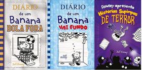 Diário de um Banana Volume 16 + Volume 15 + Rowley Apresenta: Histórias Supimpas - Autor: Jeff Kinney Diário de um Banana Volume 16 + Volume 15 + Rowley Apresenta: Histórias Supimpas - Autor: Jeff Kinney