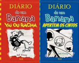 Diário De Um Banana Volumes 11 E 12 Capa Dura - V&R