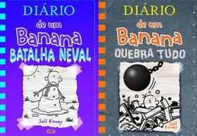Diário De Um Banana Volumes 13 E 14 Capa Dura - V&R
