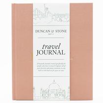 Diário de Viagem Duncan & Stone Paper Co. - Para Homens e Mulheres - Edição Rose