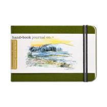 Diário de Viagem Sketch Journal Speedball Pocket Landscape - Verde Diário de Viagem Sketch Journal Speedball Pocket Landscape - Verde