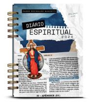 Diário espiritual 2026 manzotti capa jovem capa terra prometida jesus santa chagas Diário espiritual 2026 manzotti capa jovem capa terra prometida jesus santa chagas