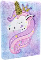 Diário Felpudo Unicornio Mix Rs/Rx