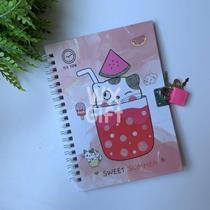 Diário Infantil Astronauta ou Gatinho - Interponte / WX Gift