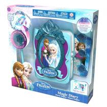 Diário Mágico Frozen com Acessorios - Intek