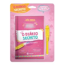 Diario Secreto Menina Com Caneta Magica De Tinta Invisível - Culturama