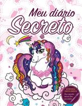 Diario secreto - unicornio branco - com caneta mag