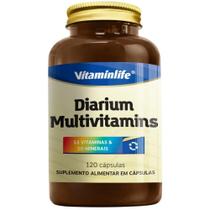 Diarium Multivitamins (13 Vit e 10 Min) 120 Cápsulas- Vitaminlife Diarium Multivitamins (13 Vit e 10 Min) 120 Cápsulas- Vitaminlife