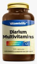 Diarium Multivitamins 13 Vitaminas e 10 Minerais 120 Cápsulas Vitaminlife Diarium Multivitamins 13 Vitaminas e 10 Minerais 120 Cápsulas Vitaminlife