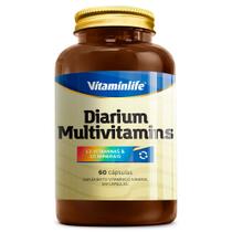 Diarium Multivitamins - 60 Cápsulas(13 Vitaminas & 10 Minerais) - Vitaminlife - Multivitamínico Diarium Multivitamins - 60 Cápsulas(13 Vitaminas & 10 Minerais) - Vitaminlife - Multivitamínico