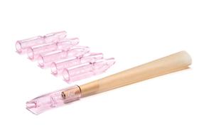 Dicas de filtro de vidro W'cked para cones de papel laminado pré-laminados Dicas de filtro de vidro W'cked para cones de papel laminado pré-laminados