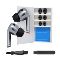 Dicas de substituição de espuma viscoelástica para fones de ouvido em conformidade com TrueGrip Black