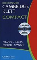 Diccionario Cambridge Klett Compact Espanol / Ingles - English / Spanish With Cd-Rom Diccionario Cambridge Klett Compact Espanol / Ingles - English / Spanish With Cd-Rom