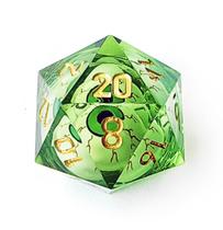 Dice BESCON Sharp Edged Liquid Core Rolling Eyeball D20