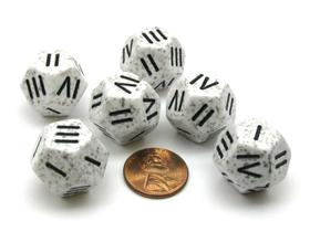 Dice Chessex Speckled Roman d4 Arctic Camo (conjunto de 6)