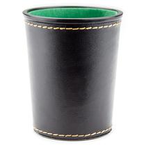 Dice Cup Brybelly em material sintético forrado a feltro preto/verde
