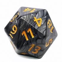 Dice Handan, 20 lados, poliédrico gigante, 55 mm, titã