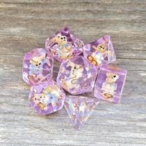 Dice Set Sage's Portal Animal Familiars Resin DND para RPG Dice Set Sage's Portal Animal Familiars Resin DND para RPG