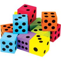 Dice Teacher Created Resources, colorido, grande, pacote com 12