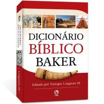 Dicionário Bíblico Baker Dicionário Bíblico Baker