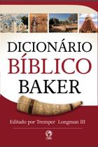 Dicionário Bíblico Baker Tremper Longman III