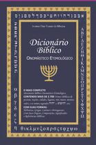 Dicionário bíblico onomástico etimológico - CLUBE DE AUTORES