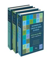 Dicionário da Língua de Sinais do Brasil - A Libras em suas Mãos - 3 Volumes - Edusp