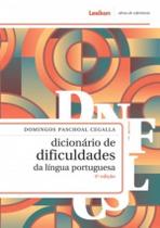 Dicionario De Dificuldades Da Lingua Portuguesa - LEXIKON