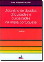 Dicionário de Dúvidas, Dificuldades... Dicionário de Dúvidas, Dificuldades...