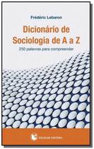 Dicionario de sociologia de a a z