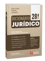 Dicionário Jurídico - 28ª Edição - Rideel