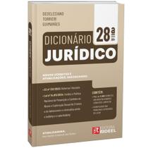 Dicionário Jurídico Rideel 28ª Edição 2024 - Mais de 2300 Verbetes - EDITORA RIDEEL